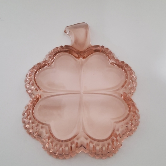 Vintage Bohemia Amber Trinket Dish - Picture 6 of 6